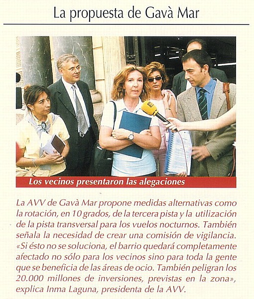 Noticia publicada en el diario EL BRUGUERS el 11 de Junio del 2001