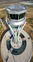Nova torre de control de l'aeroport del Prat ACABADA