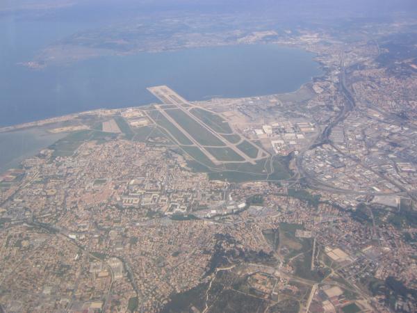 Imatge de l'aeroport de Marsella (Aèria)