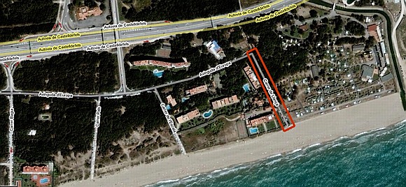 Localització del problema 21: Pilones o redisseny complet del carrer LLANÇÀ de Gav Mar