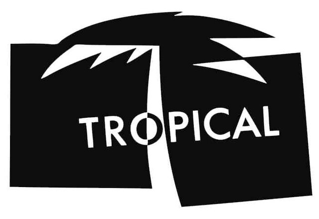 Logotipo del Restaurante y Beach Club 'Tropical' de Gav Mar