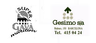 Logotip del Sper Gavà Marítim de Gavà Mar desenvolupat per la constructora GESIMO